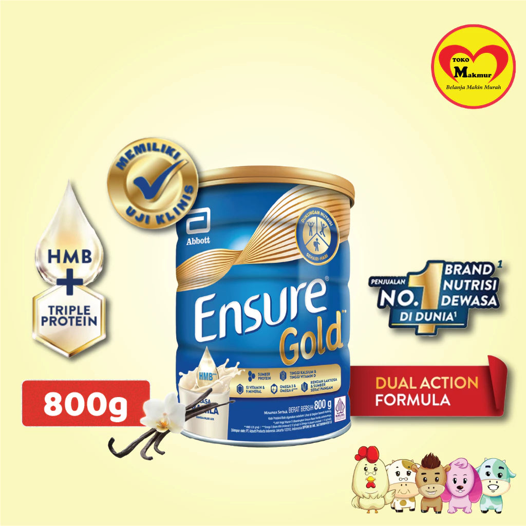 Ensure Gold Vanila / Coklat 800gr