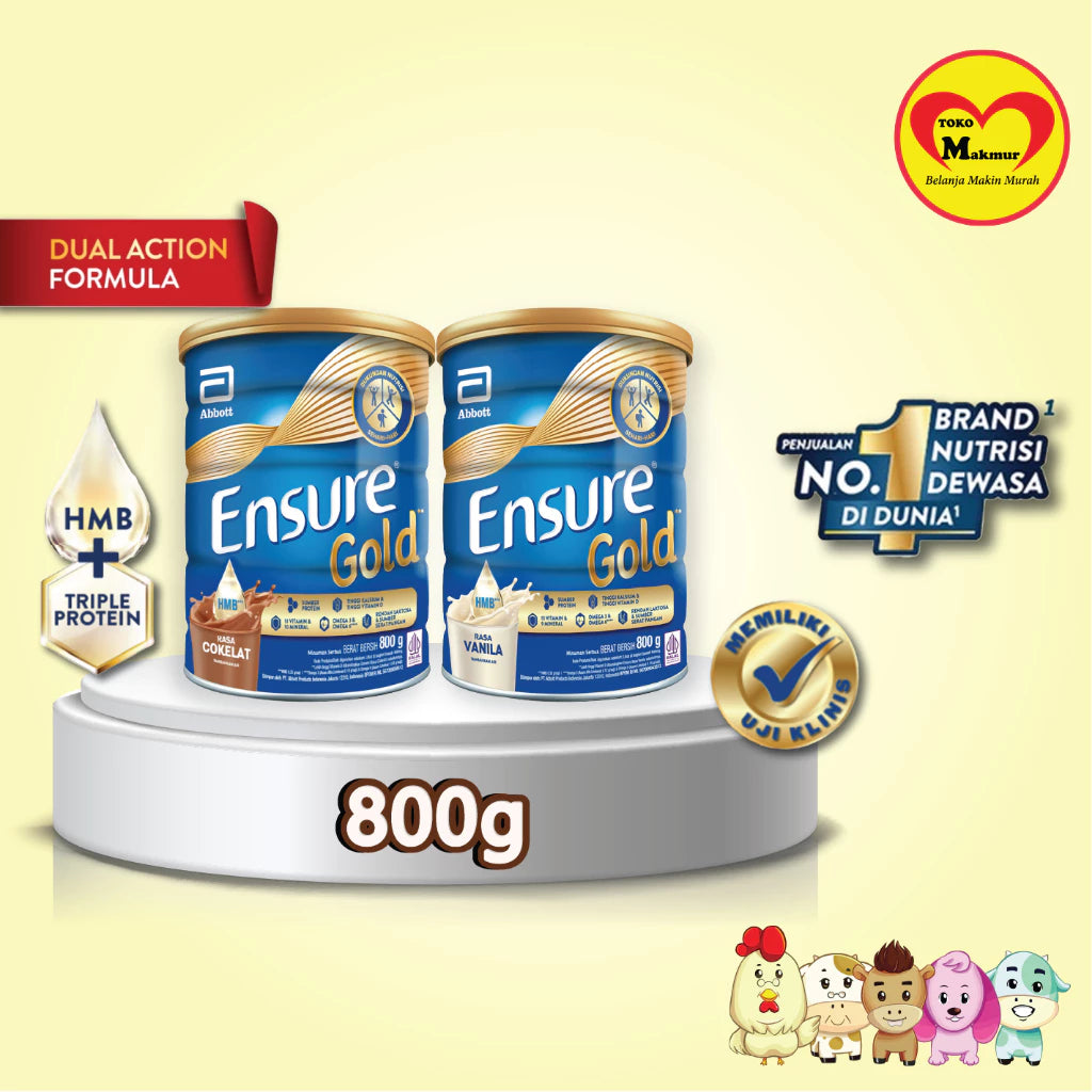 Ensure Gold Vanila / Coklat 800gr