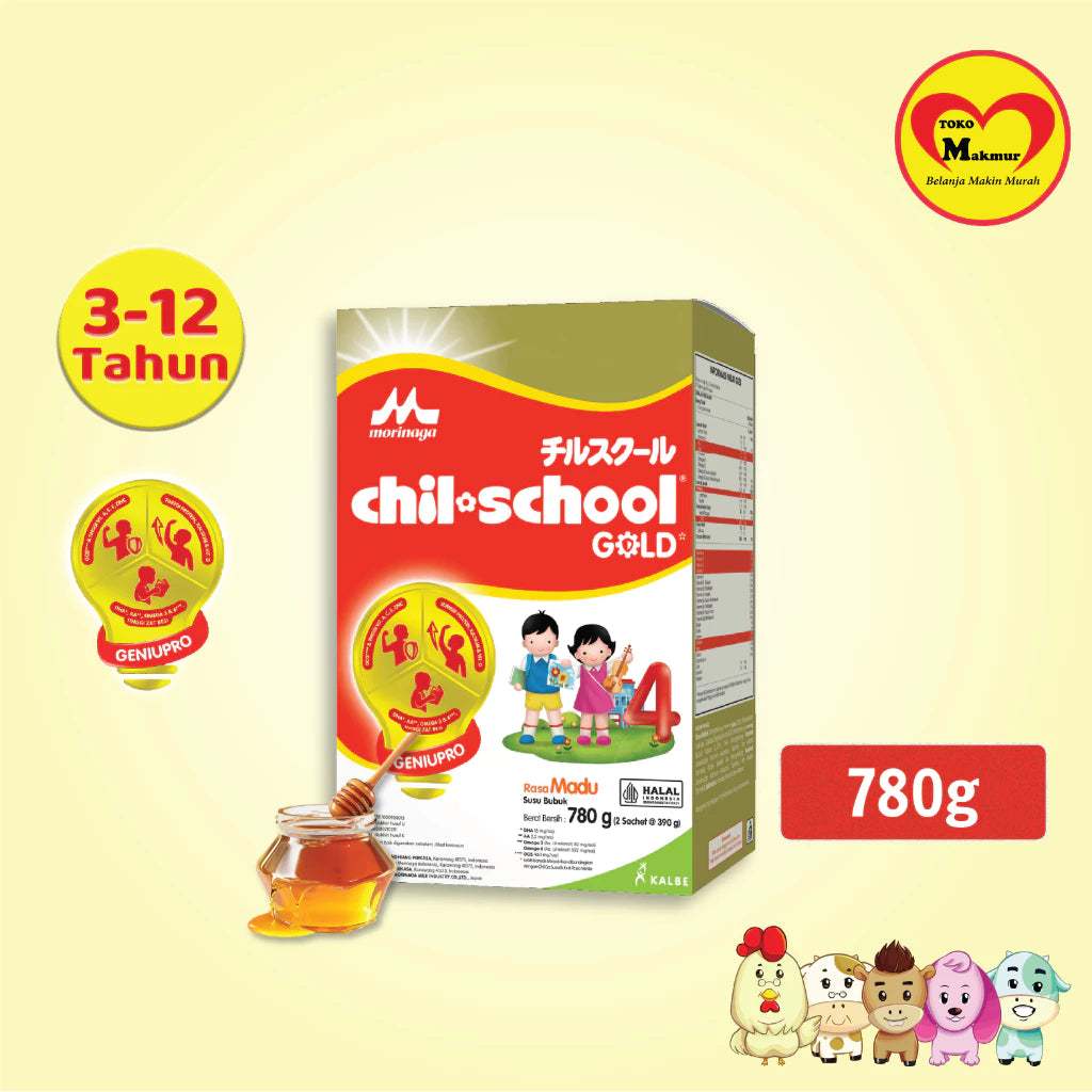 Chil School Vanila / Madu / Stoberi / Coklat 780gr