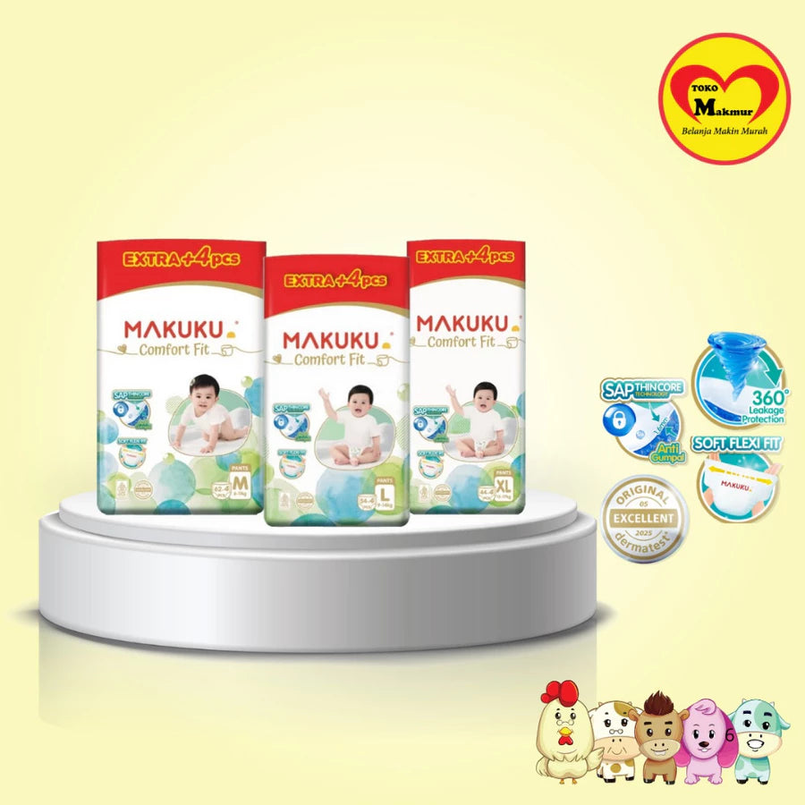 Makuku Comfort Fit Pants M60+6 / L54+4 / XL44+4